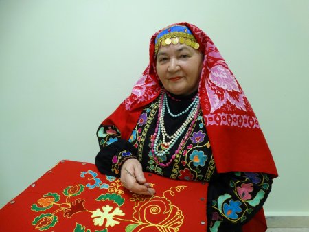 Тамбурная вышивка Башкирская техника