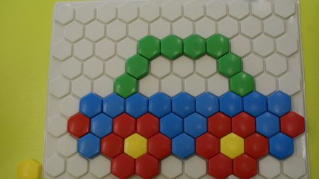Фигуры из детской мозаики