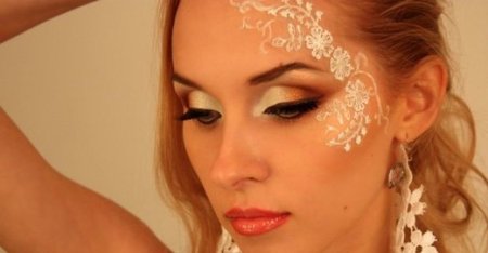 Фантазийный макияж свадьба