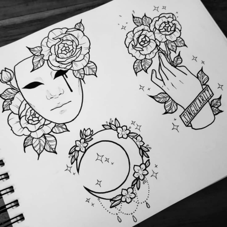 Рисунки для скетчбука