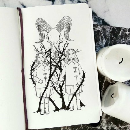 Рисунки для срисовки в скетчбук