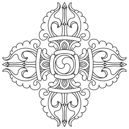 Буддийская символика Ваджра