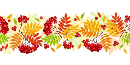 Рябина орнамент