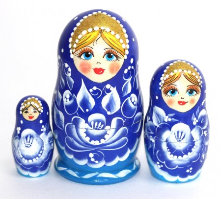 Матрешки разных размеров