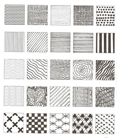 Декоративная штриховка