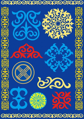 Казахский орнамент