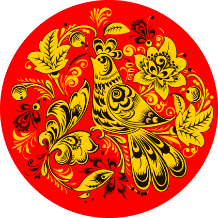 Русские народные росписи Хохломская