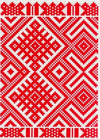 Рушник Нижегородский орнамент