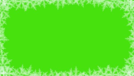 Новогодний фон Green Screen