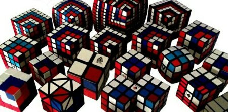 Узор кубика Рубика 3x3