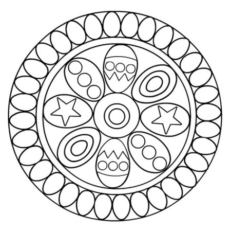 Орнамент на посуде раскраска