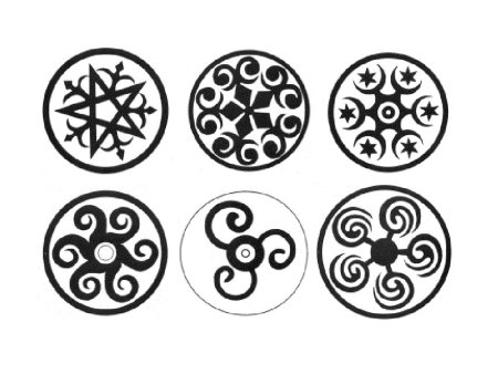 Орнамент осетинский Аланский