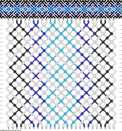Схемы фенечек сложные