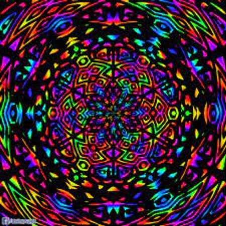 Мандала движущихся узоров