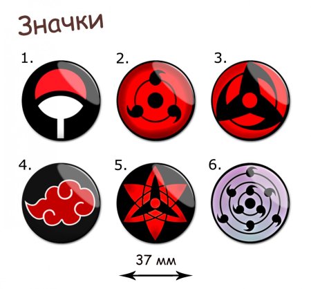 Наруто значки кланов