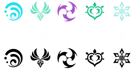 Элемент электро Геншин