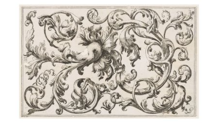 Орнамент эпохи Возрождения акантовый завиток