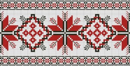 Рушники кубанских Казаков орнамент