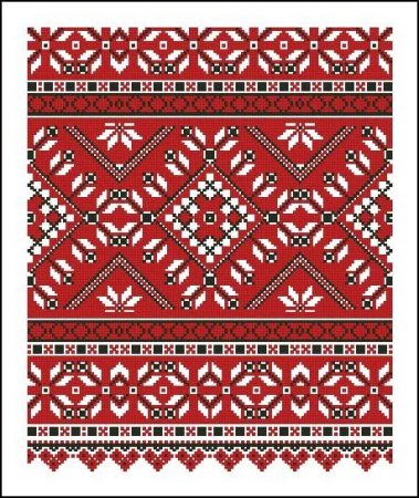 Рушники кубанских Казаков орнамент