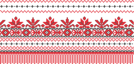 Белорусский рушник вектор