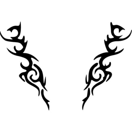 Острые узоры трафареты