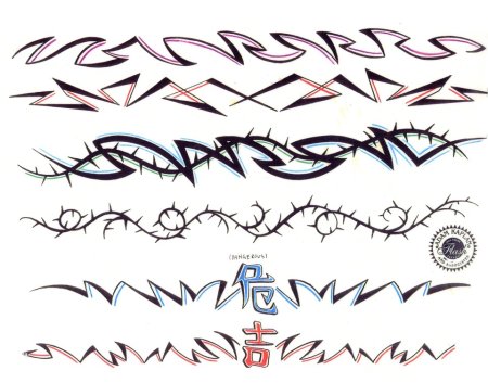 Молния узор