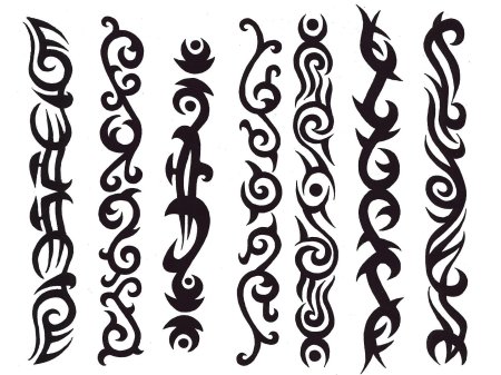 Тату абстракция