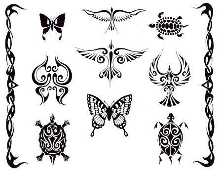 Кельтский трайбл эскиз