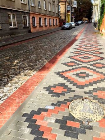Узоры тротуарной плитки