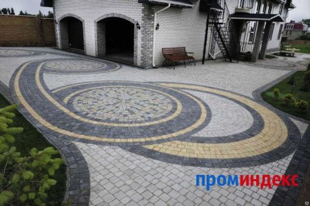 Узоры из тротуарной плитки