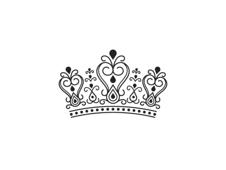 Орнамент с короной
