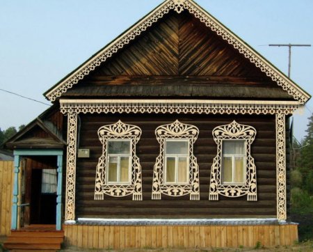 Наличники домовая пропильная резьба