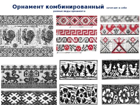 Комбинированный узор