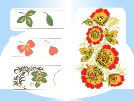 Хохлома для дошкольников
