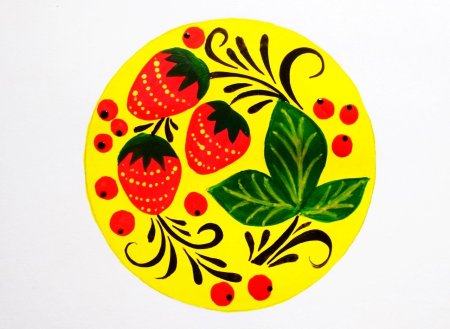 Городецкая и Хохломская роспись