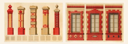 Орнаменты из кирпичной кладки