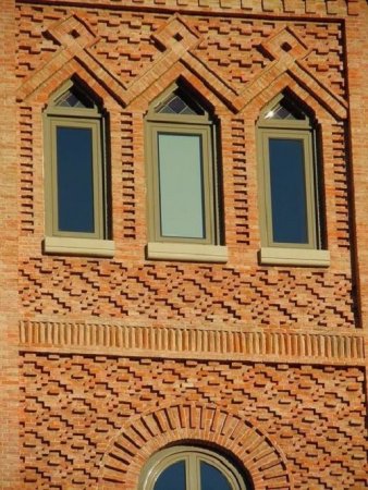 Бранденбургская кладка кирпича