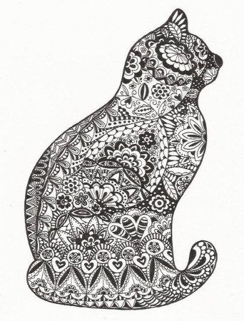Стилизация кота