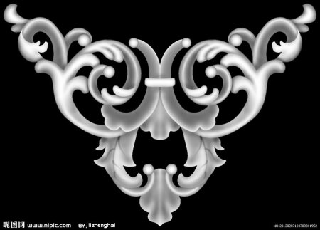 Орнамент Zbrush Alpha