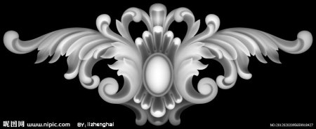 Орнамент Zbrush Alpha