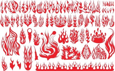 Орнамент пламя