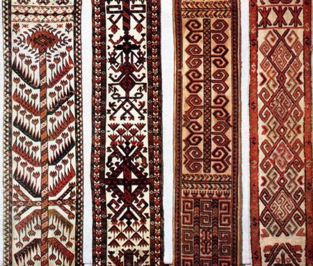 Казахский орнамент для Юрты