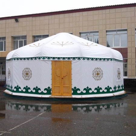 Кыргызский орнамент в полосе