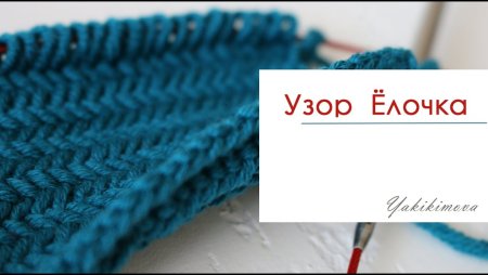 Узор рыбья кость спицами схема