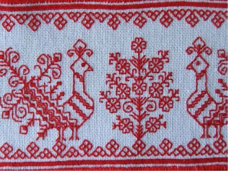Карельские узоры Заонежская вышивка
