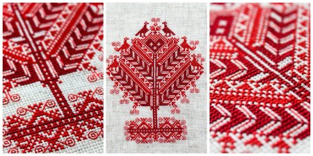 Чувашский рушник" Древо жизни"
