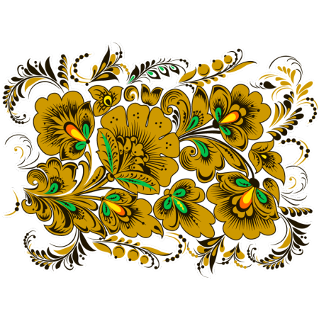 Russian Folk Art Khokhloma