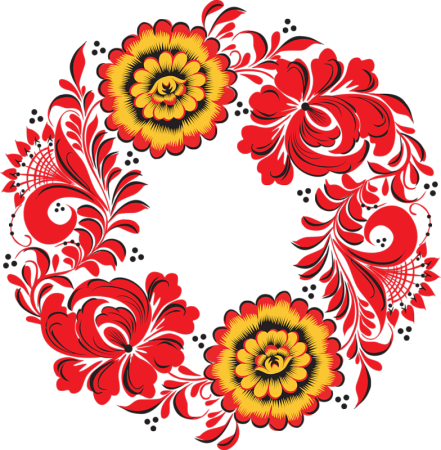 Хохломская роспись фоновая роспись