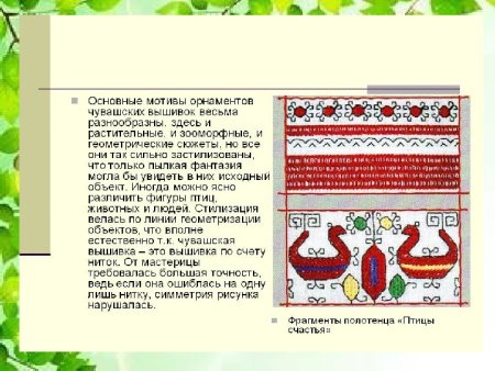 Элементы Чувашского орнамента