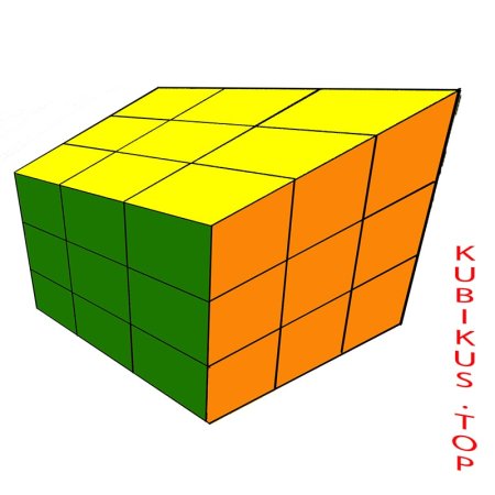 Узор куб в Кубе на кубике Рубика 3х3